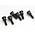 Traxxas . TRA 3x12mm Shoulder Screws (Ultra Shocks) (6)