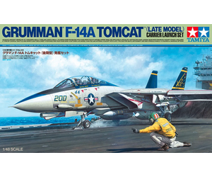 Tamiya America Inc. . TAM 1/48 F-14A Tomcat Launch Set