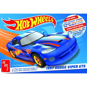 AMT\ERTL\Racing Champions.AMT 1/25 Hot Wheels 1997 Dodge Viper GTS Snap