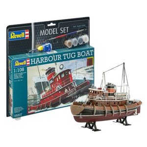Revell of Germany . RVL 1/108 Harbour Tug Boat Set