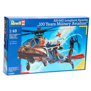 Revell of Germany . RVL (DISC) - 1/48 AH-64D  Apache