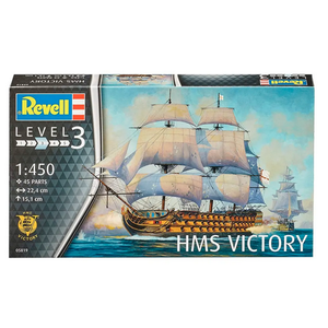 Revell of Germany . RVL 1/450 HMS Victory - Admiral Nelson Flagship