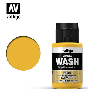 Vallejo Paints . VLJ Dk. Yellow Wash