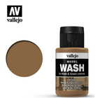 Vallejo Paints . VLJ DK KHAKI GREEN WASH 35 ML