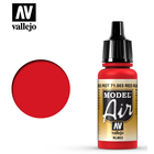 Vallejo Paints . VLJ Red Model Air Acrylic 17 ml