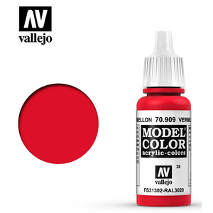 Vallejo Paints . VLJ Cadmium Red Vermillion(Fs31302) 17Ml