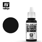 Vallejo Paints . VLJ Gloss Black (FS17038) Acrylic 17 ml