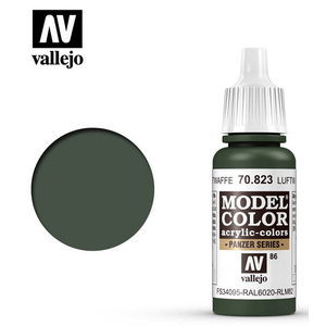 Vallejo Paints . VLJ Luft Cam-Green (RLM82)