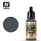 Vallejo Paints . VLJ Dark Sea Green Model Air Acrylic 17 ml