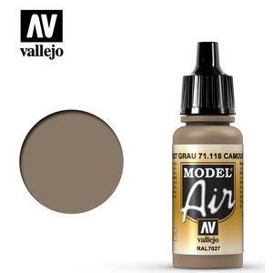 Vallejo Paints . VLJ RAL7027 Camouflage Grey
