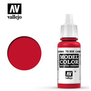 Vallejo Paints . VLJ Carmine Red (Fs21105 ) 17Ml