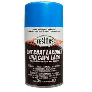 Testors Corp. . TES LACQUER SPRAY ICY-BLUE