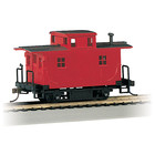 Bachmann Industries . BAC HO Unlettered Bobber Caboose Red