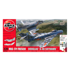 Airfix . ARX 1/72 Mig 17F Fresco & A-4B Skyhawk