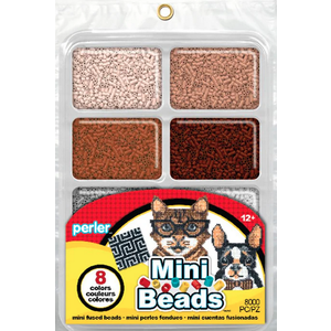 Perler (beads) PRL “Neutral” - Mini Perler Bead Tray 8000 pkg