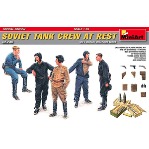 Miniart . MNA Copy of Copy of 1/35 Soviet Tank Crew at Rest Special Edition
