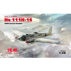 Icm . ICM 1/48 He111 H-16 WWII German Bomber