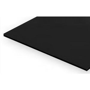 Evergreen Scale Models . EVG Black Styrene Sheets .06”x6”x12”