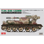 Rye Field Model . RFM T-34/D-30 122mm Syrain self propelled Howiter