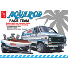AMT\ERTL\Racing Champions.AMT 1/25 Aqua Rod  Race Team  1975 Chevy Van ,Race Boatw/ Trailer