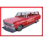 AMT\ERTL\Racing Champions.AMT 1/25 1963 Chevy II Nova Wagon w/ Coke Crates