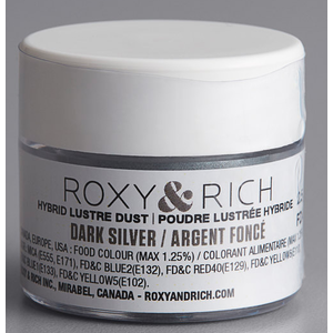 Roxy & Rich . ROX Dark Silver Luster Dust