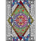 Stuff To Color . SFC 22X32.5 Wall Poster Circle Diamond