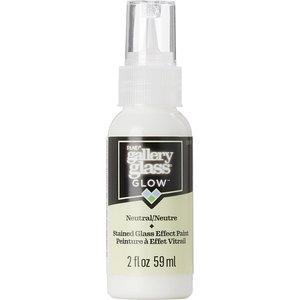 Plaid (crafts) . PLD Glow In The Dark Gallery Glass Paint 2oz