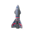 Rage RC . RGR Spinner Missile XL Electric Free-Flight Rocket with Parachute and LEDs, Gray