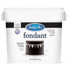 Satin Fine Foods . SFF Satin Ice Fondant Black 5lb