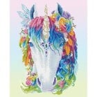 Diamond Dot . DDT Mystic Unicorn Diamond Art Kit 16.14X20.08