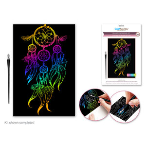 CraftMedley . CMD Deluxe Engraving Art Holographic  Dream Catcher