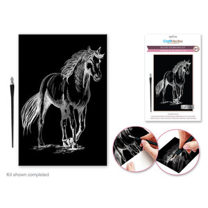 CraftMedley . CMD Deluxe Engraving Art Metallic  Horse