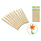 Krafty Kids . KFK 3/8"x 6" Natural Dowel 10pk