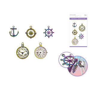 Forever In Time . FRT Finish Metal Charms Themed Nautical