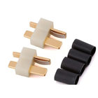 W.S. Deans Company . WSD Deans HW High Temp - Ultra Plug White (2pk Male)