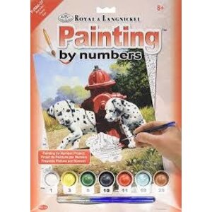 Royal (art supplies) . ROY Painting  By Numbers Peek-A-Boo