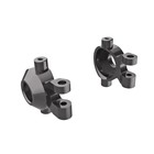 Traxxas . TRA Traxxas Steering Blocks, 6061-T6 Aluminum (Dark Titanium)(2)