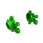 Traxxas . TRA Traxxas Steering Blocks, 6061-T6 Aluminum (Green)(2)