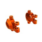 Traxxas . TRA Traxxas Steering Blocks, 6061-T6 Aluminum (Orange)(2)