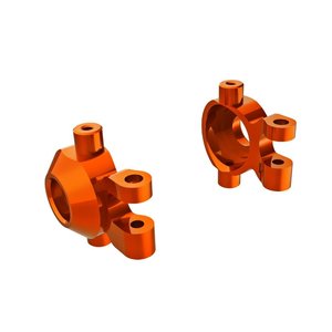 Traxxas . TRA Traxxas Steering Blocks, 6061-T6 Aluminum (Orange)(2)
