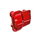 Traxxas . TRA Traxxas Axle Cover, 6061-T6 Aluminum (Red-Anodized) (2)
