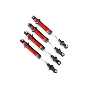 Traxxas . TRA Traxxas Shocks, GTS, aluminum (red-anodized) (assembled without