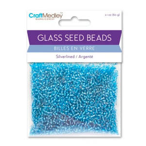 CraftMedley . CMD Seed Beads Light Blue