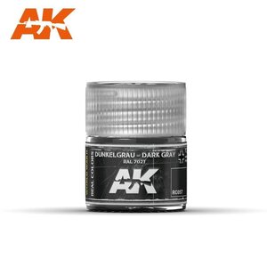 A K Interactive . AKI Dunkelgrau Dark Grey RAL7021 10ml