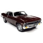 American Muscle Diecast . AMD (DISC) 1/18 1970 Cherolet Nova SS 396 Black Cherry