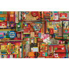 Cobble Hill . CBH Vintage Art Supplies 2000pc Puzzle