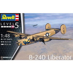 Revell of Germany . RVL 1/48 B-24D LIBERATOR