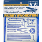 Tamiya America Inc. . TAM 1/48 Fairey Swordfish PhotoEtched Parts