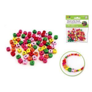 Krafty Kids . KFK Wood Beads - Multi Colored 8mm